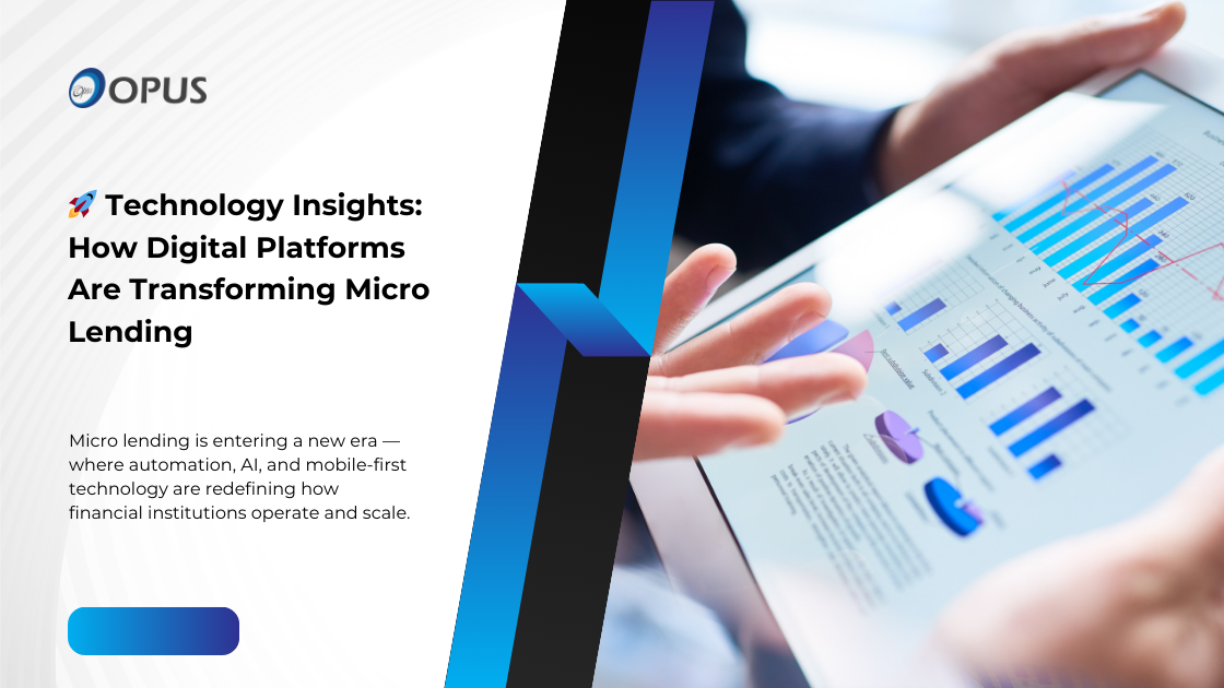 🚀 Technology Insights: How Digital Platforms Are Transforming Micro Lending
